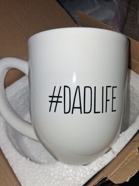 Pearhead White Ceramic Mug with Logo